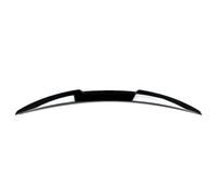 Eu Auto Parts Rear Boot Trunk Spoiler Compatible for BMW 4 Series G22 Coupe - Gloss Black M4 Style Lip | Sport Performance Exterior Upgrade