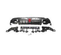 EU AUTO PARTS REAR BUMPER DIFFUSER COMPATIBLE FOR BENZ C CLASS W205 C63 AMG F1 LIGTH STYLE