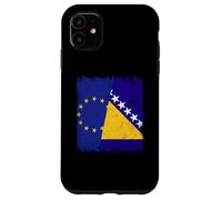 EU Bosnia And Herzegovina Half Flag European Union Bosnia Case for iPhone 11