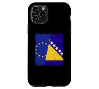 EU Bosnia And Herzegovina Half Flag European Union Bosnia Case for iPhone 11 Pro