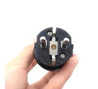 EU European Waterproof IP54 Industrial Electric Power Male Schuko Plug Rewireable Socket Outlet Adaptor Connector