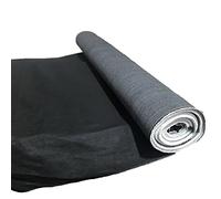 EU Fabrics 10.5 oz Stretch Denim Fabric - 78% Cotton, 20% Polyester, 2% Elastane - Jeans Clothing for Men's and Women's - Medium Weights Sewing Fabric Material per Metre (Black - 1 Meter)