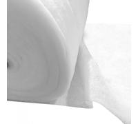 EU Fabrics 2oz Polyester Wadding Fabric - Fire Retardant Upholstery Batting Fabric - 90gsm Dracon Material for Cushions and Pillows Filling - Ideal for Quilting and Sewing (White, Sample 10CM X 10CM)