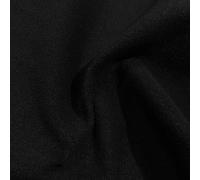 EU Fabrics Acoustic Dampening Fabric | Noise Reduction Material for Stitching | Ideal for Sound Absorbing Panels and Sheets | Acoustic Fabric Roll by The Metre (Black, 1 Metre x 200cm)