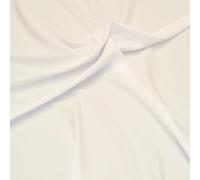 EU Fabrics Bio Stretch Fabric | Upholstery Material for Dressmaking | Ideal for Suiting, Trousers, and Jackets | Stretchy Fabric by The Metre (White, Sample 10x10cm)