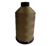 EU Fabrics Bonded Nylon Thread | OverLacker Bobbin Sewing Machine Thread for Outdoor and Upholstery | Heavy Duty Nylon for Weave | Suitable for Leather Stitches and Canvas (Gold)