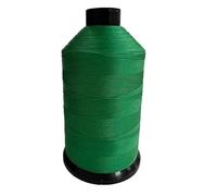 EU Fabrics Bonded Nylon Thread | OverLacker Bobbin Sewing Machine Thread for Outdoor and Upholstery | Heavy Duty Nylon for Weave | Suitable for Leather Stitches and Canvas (Moss Green)