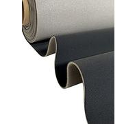 EU Fabrics CAR Headliner Fabric - 2MM Foam Backed - Automobile Trimmings Material - Upholstery - 1 Meter (Black)