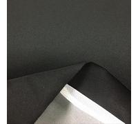 EU Fabrics Car Seating Brushed Nylon Fabric | Scrim Backed Upholstery Material for Car Seating | Automotive Headliner Fabric for Van Seats and Office Chairs by The Metre (Black, 1 Metre x150cm)