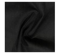 EU Fabrics Cotton Denim Fabric | 10oz Durable Material for Sewing Dresses | Ideal for Jackets, Skirts, Jeans and Workwear | Heavy Duty100% Cotton Fabric by The Metre (Black, Sample 10x10cm)