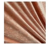 EU Fabrics Crushed Velvet Fabric | Soft Fire Retardant Material for Sewing, Cloth and Dressmaking | Faux Suede Stretchy Upholstery Velvet Fabric by The Metre (Pink, Sample 10x10cm)
