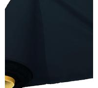 EU Fabrics Dry Waxed Clearance Fabric | Water Repellent Lining Material for Sewing and Crafts | Traditional Wax Fabric for Car, Boats and Outdoor Covering (Midnight Blue, Sample 10x10cm)