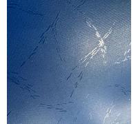 EU Fabrics Heavy Duty Fire Retardant PVC Tarpaulin Fabric | 610 GSM Cape Grain Vinyl Material | UV Resistant Canopy Fabric for Outdoor Covers and Sun Blinds (Navy, 1 METRE X 150CM)