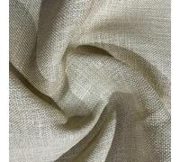 EU Fabrics Hessian Burlap Fabric | Breathable Jute Material for Crafts and Garden | Ideal for Decorations, Bag Making and Sewing | Hessian Fabric by The Metre (Cream, Sample 10x10cm)