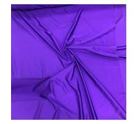 EU Fabrics Lycra Stretchy Fabric | 4 Way Stretch Nylon Upholstery Fabric | Spandex Material for Swimwear Dressmaking by The Metre | Lightweight Ideal for Sports Wear (Purple, Sample 10x10cm)