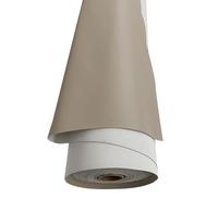 EU Fabrics Marine Vinyl Leatherette Fabric | Heavy Duty Fire Retardant Leathercloth for Outdoor Seating Covers | Waterproof UV Protection Faux Leather Sofa Material (Beige, 1 Metre x 137cm)