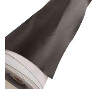 EU Fabrics Marine Vinyl Leatherette Fabric | Heavy Duty Fire Retardant Leathercloth for Outdoor Seating Covers | Waterproof UV Protection Faux Leather Sofa Material (Elm Brown, 1 Metre x 137cm)