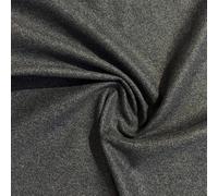 EU Fabrics Melton Plain Wool Fabric | Soft Felt Material for Sewing | Ideal for Jackets, Clothing, Draping and Curtians | Wool Fabric by the Metre (Grey, 1 Metre x 150cm)