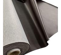 EU Fabrics Miami Leatherette Vinyl Fabric - Fire Retardant & Waterproof - Excellent for Sofa, Chairs, Headboard, Car Upholstery - Faux Leather Fabric per Metre (Chocolate - Sample 10cm x 10cm)