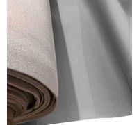 EU Fabrics Nylon Auto Headliner Fabric | Automotive 2mm Foam Backed Fabric with Adhesive Spray Can | Brushed Nylon Interior Replacement Material for Van Lining Carpet (Grey, 3 Metres x 140cm)
