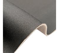 EU Fabrics Nylon Auto Headliner Fabric | Automotive 2mm Foam Backed Fabric with Adhesive Spray Can | Brushed Nylon Interior Replacement Material for Van Lining Carpet (Black, 3 Metres x 140cm)