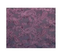 EU Fabrics Paisley Jacquard Lining Fabric | Curtain Lining Upholstery Material for Sewing | Ideal for Draping, Jackets and Skirts | Paisley Design Fabric by the Metre (RED Purple, Sample 10x10cm)