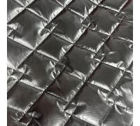 EU Fabrics Quilted Metallic Fabric | Ripstop Reflective Material for UV Protection | Outdoor Quilted Fabric for Campervan Windscreen, Car and Bike Cover (1 Metre x 150cm)