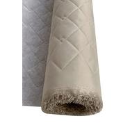 EU Fabrics Quilted Waterproof Fabric - 23 Colors - 4oz - Outdoor Bedding, Jacket, Upholstery, Dress Clothing - Sold by The Meter - 150cm Wide (Stone)