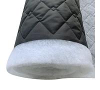 EU Fabrics - Quilted Waterproof Fabric - 23 Colours - 4oz - Outdoor Bedding - Jacket -Upholstery Fabric - Dress Clothing - Sold by The Meter. 150cm Wide (Dark Grey)
