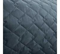 EU Fabrics Quilted Waterproof Fabric | 600 Denier Polyester Pre-Quilted Material | Double Diamond Design Quilted Stitch Fabric by The Metre (Navy, Cut by The Metre)