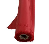 EU Fabrics Ripstop Fabric - Waterproof and Lightweight 100% Polyester Fabric - 2 oz Outdoor Rip-Stop Fabric - Ideal for Crafts, Pet Bed Covers and Banners - 60 GSM (Red - 1 Meter x 150cm)