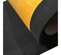 EU Fabrics Self Adhesive Neoprene Fabric | EPDM Foam Neoprene Sponge | Multifunction Adhesive Backed Rubber Sheet | Non-Slip Insulation Ideal for Door and Window Sealing (3MM, Sample 10x10cm)