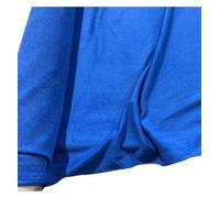 EU Fabrics Stretch Jersey Suede Fabric | Lightweight Soft Material for Dressmaking | Rust Jersey Knit Fabric by The Meter UK | Spandex Lycra Jersey Sewing Fabric (Royal, Sample 10x10cm)