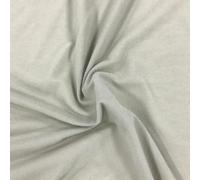 EU Fabrics Velcro Receptive Brushed Fabric | Soft Tricot Fabric for Sewing | Tricot Fabric for Tracksuits, Clothing, Dresses, Drapes, Displays and Exhibition Stands (Silver, 5 Metres x 150cm)