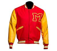 EU Fashions Letterman Michael Jackson M Logo Varsity Jacket