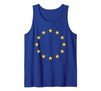 EU Flag Europe European Union Tank Top
