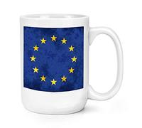 EU Flag European Union Europe Stars Remainer Brexit 15oz Large Mug Cup