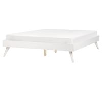 Bed without Headboard BERRIC 160 x 200 cm (EU King Size) White