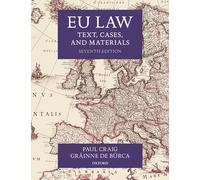 EU Law: Text, Cases, and Materials