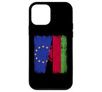 EU Malawi Half Flag European Union Malawian Jersey Case for iPhone 12 mini