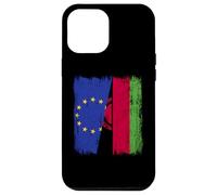 EU Malawi Half Flag European Union Malawian Jersey Case for iPhone 12 Pro Max