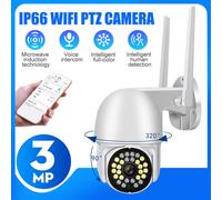 (EU Plug) 1080P 3MP HD Smart WiFi IP Camera Wireless Night Vision Two Way Voice Call Smart Camera Security Camera