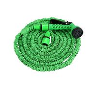 (EU Plug, 150FT) 25-200FT US/EU Standard Expandable Magic Flexible Green Garden Water Hose Car Hose Pipe Connectors Plastic Hose Garden Watering Sets w/ Water Shower