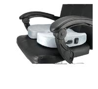 (EU Plug) Electric Heated Orthopedic Memory Foam Seat Cushion For Office Travel Driving