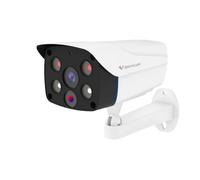 (EU Plug) HD 4MP Smart IP Camera Full Color Night Vision WIFI AI Intelligence Two Way Audio Smoke Alarm Absence Detection Outdoor Waterproof Security Camera