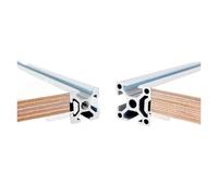 EU Standard2020/3030 Aluminum profile flat plate support 200mm for 12/18mm thick plates(3030 flat plate support,1pc)