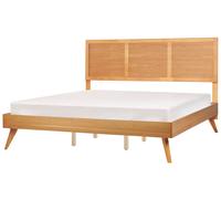 Bed ISTRES 180 x 200 cm (EU Super King) Natural Ash Wood