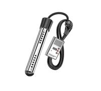 (EU3000W, yellow) Electric Submersible Water Heater 3000w Swimming Pool Rapid Heating Heating Rod Intelligent Timing Xinmu