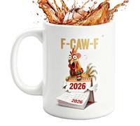 EUBEISAQI Chicken Mug - Cartoon Animal Drinking Cup | Rooster Coffee Mugs | for Women Youth Child Friend Mom Lady Holiday Party Farmhouse Bar