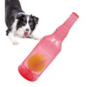 EUBEISAQI Dog Toy Water Bottle Cruncher,Puppy Creative Chew Toy Interactive Squeaky Bottle - Bite Resistant Pet Chewing Accessories, with Ball for Aggressive Chewers